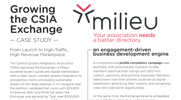 Case Study: Growing the CSIA Exchange from Launch to High-Traffic, High-Revenue Marketplace